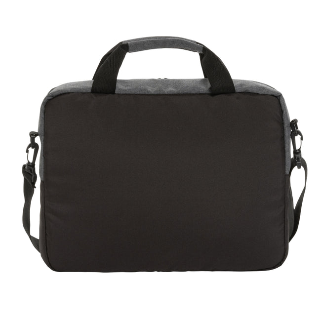 Grey - Back - XD Collection Kazu RPET Aware Laptop Bag