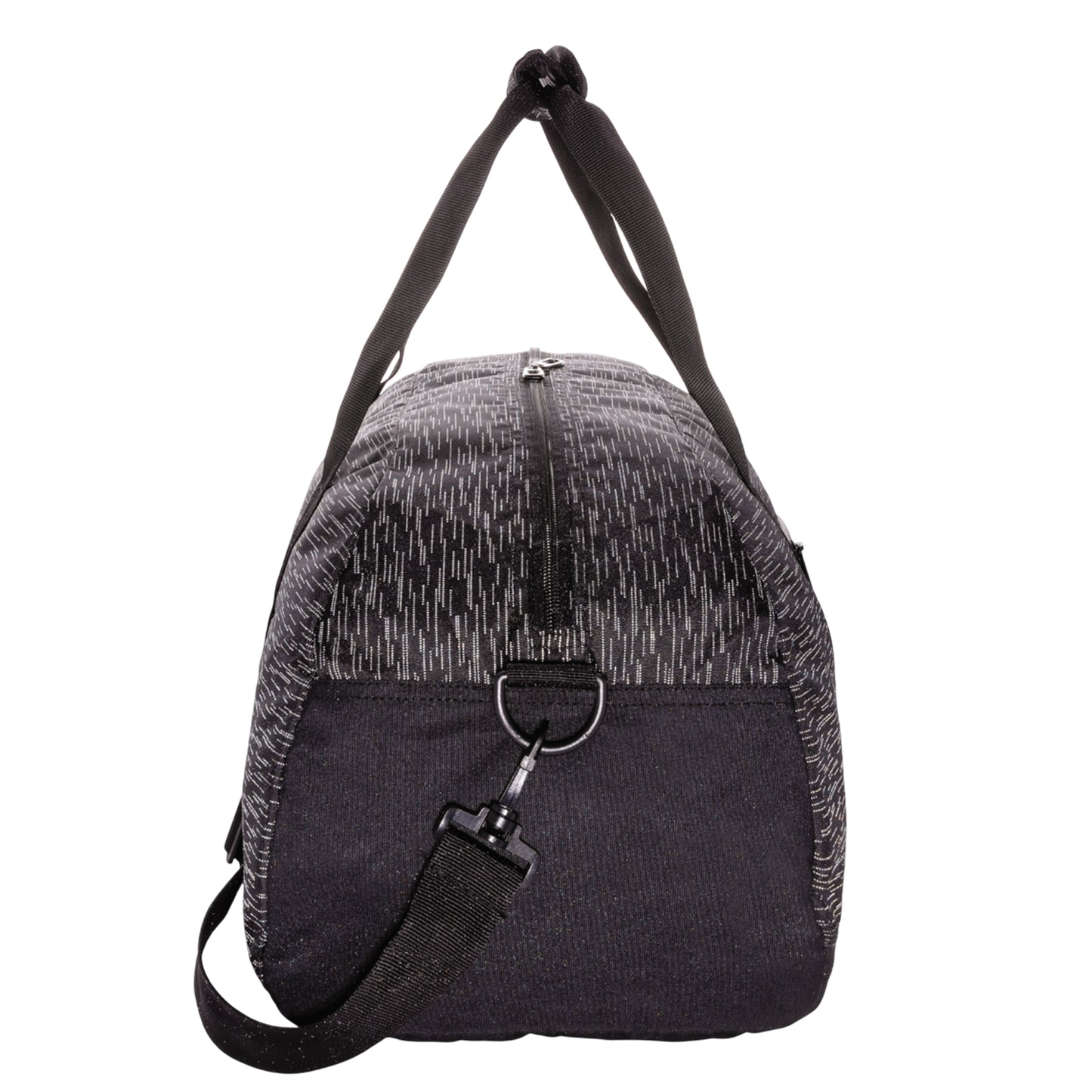 Black - Side - XD Collection Reflective RPET Aware Weekend Bag
