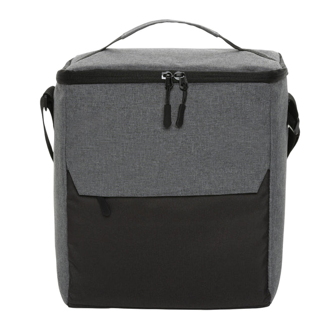 Grey - Front - XD Collection Kazu 8L RPET Cooler Bag