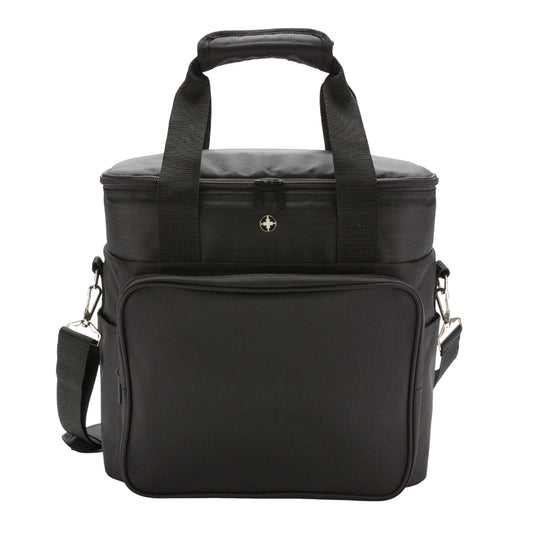 Black - Front - Swiss Peak 16L Cooler Bag