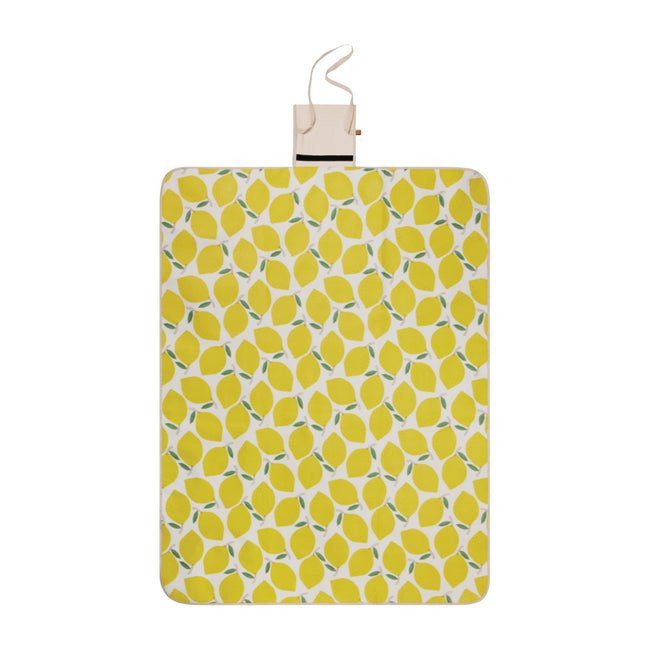 Yellow - Side - Vinga Arwe Lemon Picnic Blanket