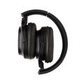 Black - Side - XD Collection Elite Foldable Recycled Plastic Wireless Headphones