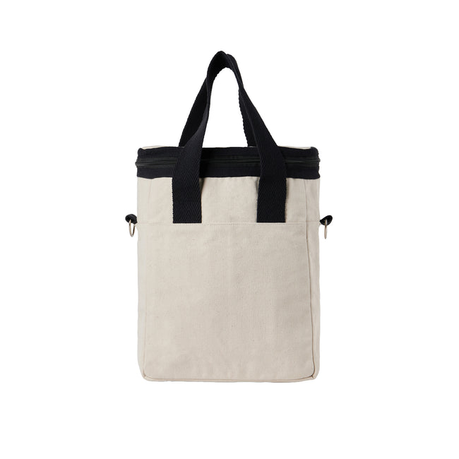 Off White - Back - Vinga Volonne Recycled Canvas Aware Cooler Tote Bag