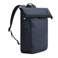 Navy - Side - XD Design Urban Water Resistant Anti-Theft 26L Backpack
