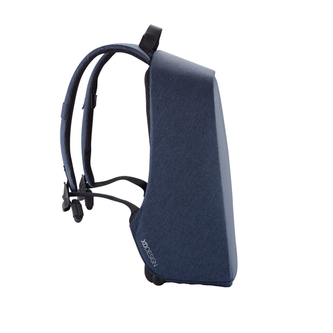 Navy - Side - XD Design Bobby Hero Anti-Theft Backpack