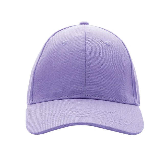 Lavender - Front - XD Collection Impact 6 Panel Recycled Cotton Aware Cap