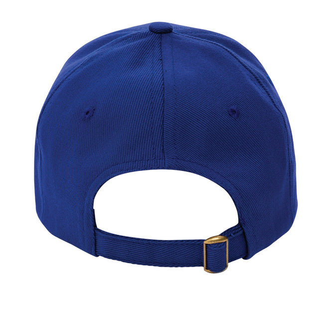 Blue - Back - XD Collection Impact 6 Panel Recycled Cotton Aware Cap