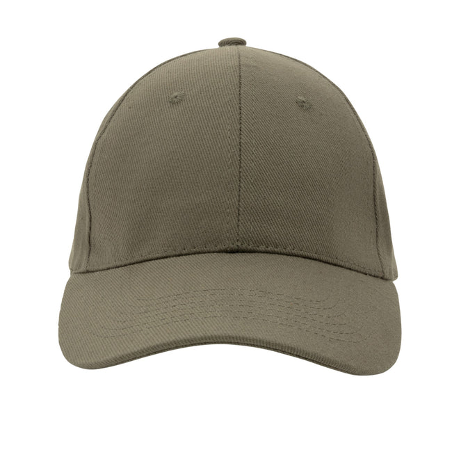 Green - Front - XD Collection Impact 6 Panel Recycled Cotton Aware Cap