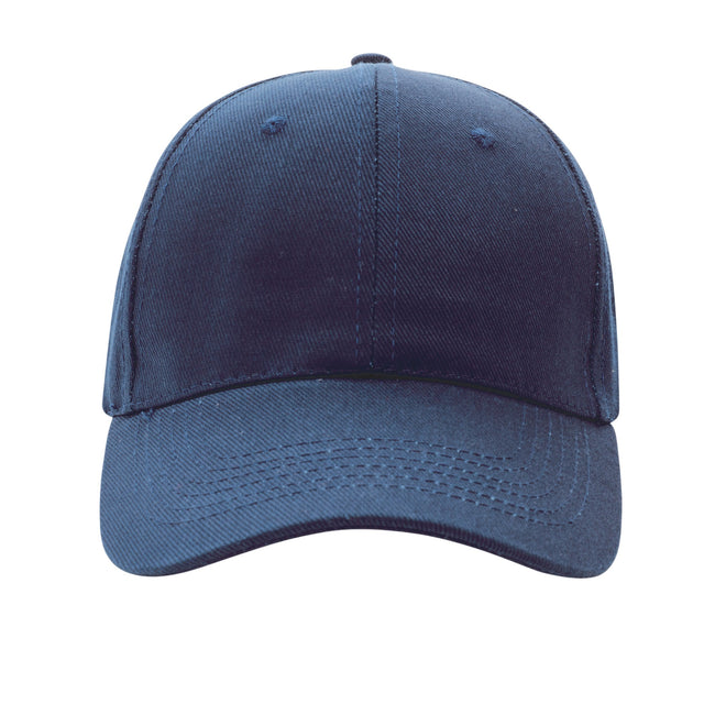 Navy - Front - XD Collection Impact 6 Panel Recycled Cotton Aware Cap