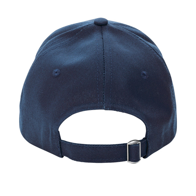 Navy - Back - XD Collection Impact 6 Panel Recycled Cotton Aware Cap