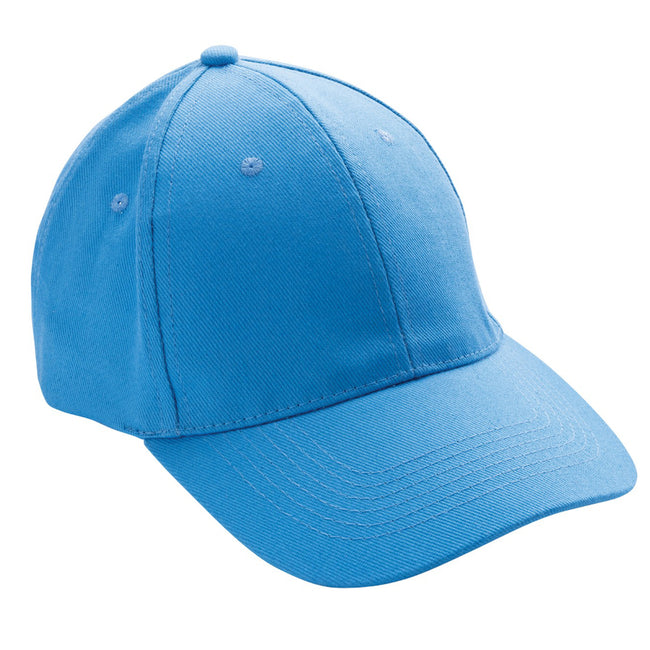 Tranquil Blue - Side - XD Collection Impact 6 Panel Recycled Cotton Aware Cap