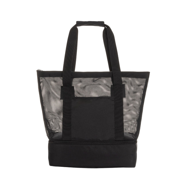 Black - Front - XD Collection Iqlo RPET 2 in 1 Cooler Tote Bag