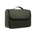 Green - Side - Vinga Baltimore Travel Toiletry Bag