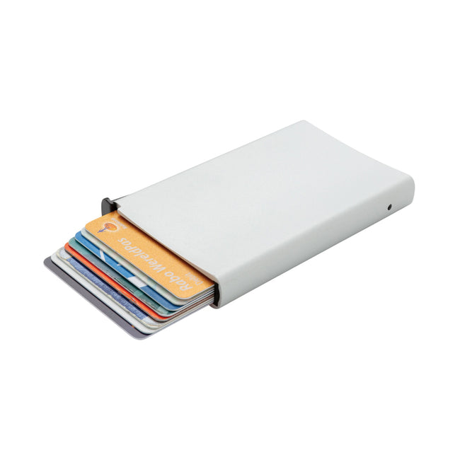 Silver - Lifestyle - XD Collection Standard Aluminium RFID Blocking Card Holder