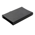 Black - Back - XD Collection Standard Aluminium RFID Blocking Card Holder