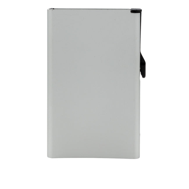 Silver - Front - XD Collection Standard Aluminium RFID Blocking Card Holder