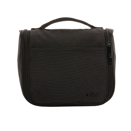 Black - Front - Swiss Peak Lohan Toiletry Bag