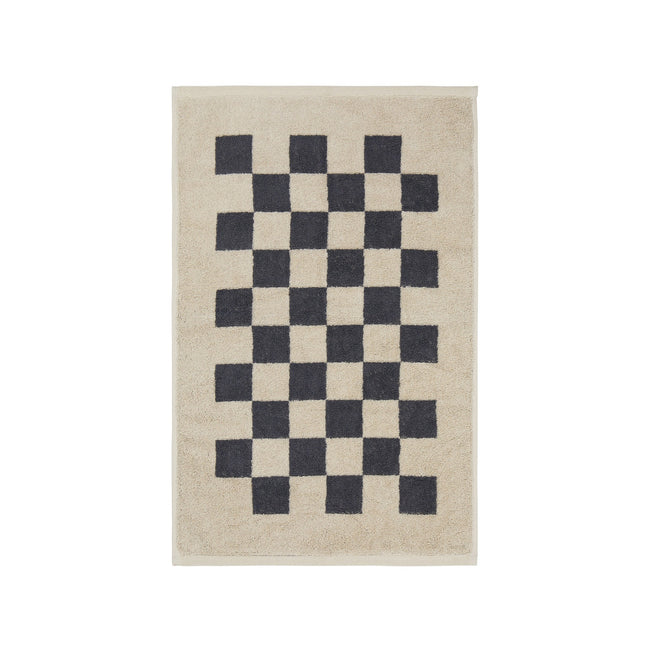 Grey - Side - Vinga Elba Organic Cotton Towel Set (Pack of 4)