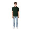 Forest Green - Side - Iqoniq Unisex Adult Brett Recycled Cotton T-Shirt