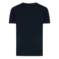 Navy - Front - Iqoniq Unisex Adult Brett Recycled Cotton T-Shirt