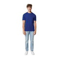 Royal Blue - Side - Iqoniq Unisex Adult Brett Recycled Cotton T-Shirt