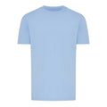Sky Blue - Front - Iqoniq Unisex Adult Brett Recycled Cotton T-Shirt