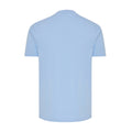Sky Blue - Back - Iqoniq Unisex Adult Brett Recycled Cotton T-Shirt