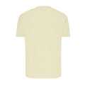 Yellow Cream - Back - Iqoniq Unisex Adult Brett Recycled Cotton T-Shirt