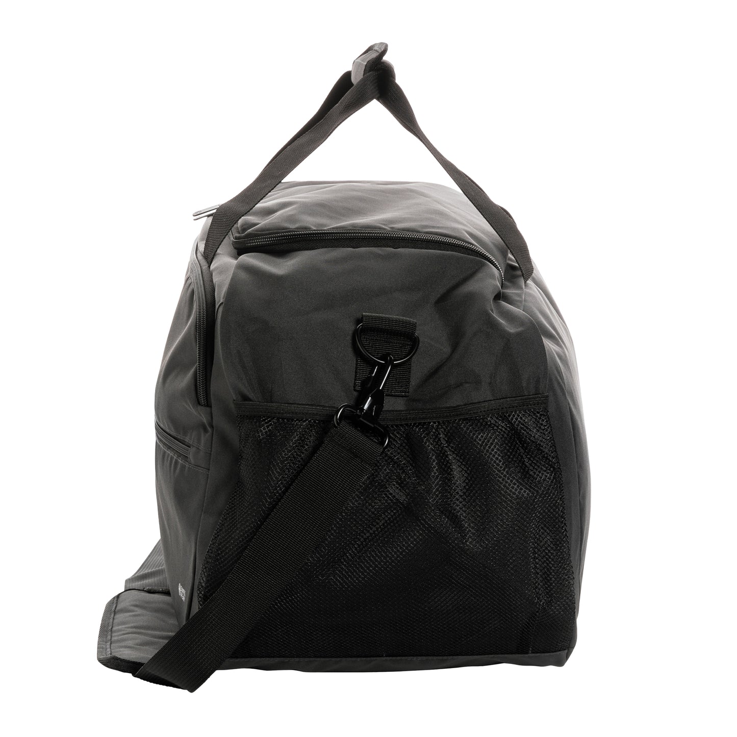 Black - Side - Swiss Peak Aware RPET 50L Duffle Bag