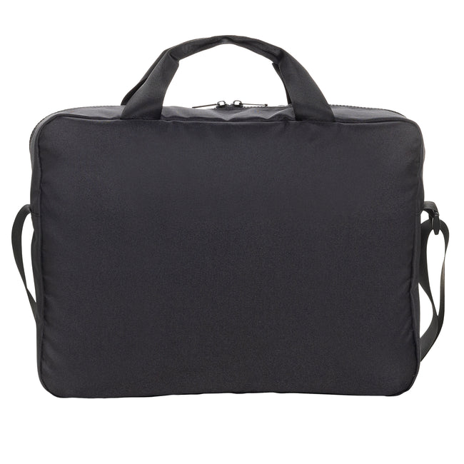 Black - Back - Swiss Peak Essential RPET Aware Laptop Bag