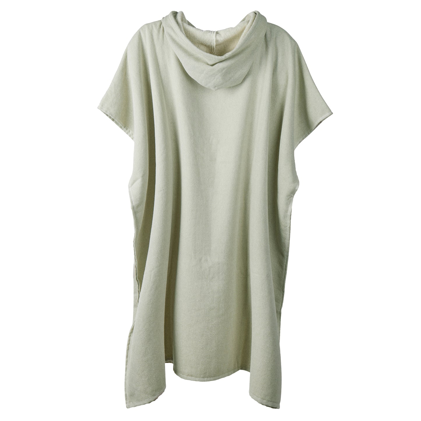 Green - Back - Vinga Unisex Adult Tolo Terrycloth Hammam Poncho