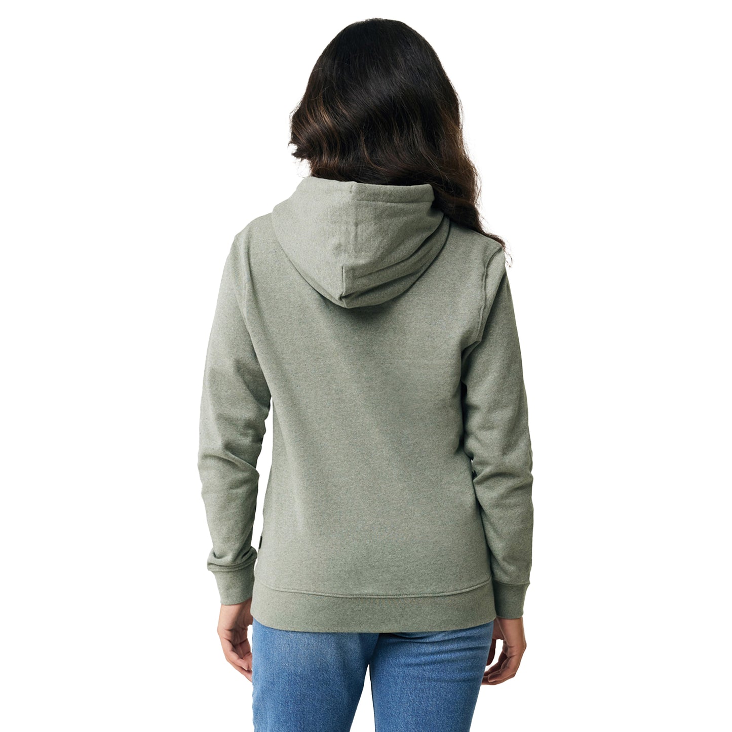 Heather Green - Lifestyle - Iqoniq Unisex Adult Torres Recycled Cotton Undyed Hoodie