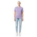 Lavender - Side - Iqoniq Unisex Adult Bryce Recycled Cotton T-Shirt
