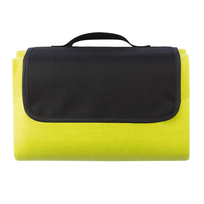 Green - Front - XD Collection Plain Picnic Blanket