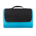 Blue - Front - XD Collection Plain Picnic Blanket