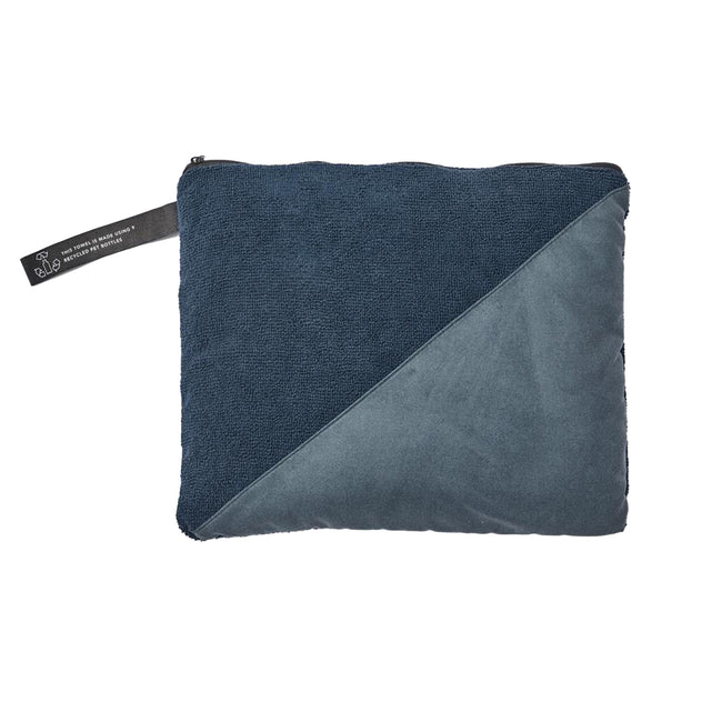 Blue - Back - Vinga Active Dry RPET Towel