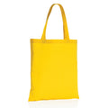 Yellow - Back - XD Collection Recycled Cotton Tote Bag