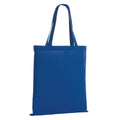 Blue - Back - XD Collection Recycled Cotton Tote Bag