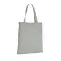 Grey - Back - XD Collection Recycled Cotton Tote Bag
