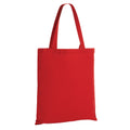 Red - Back - XD Collection Recycled Cotton Tote Bag