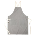 Grey - Front - Vinga Sovano Recycled Cotton Apron