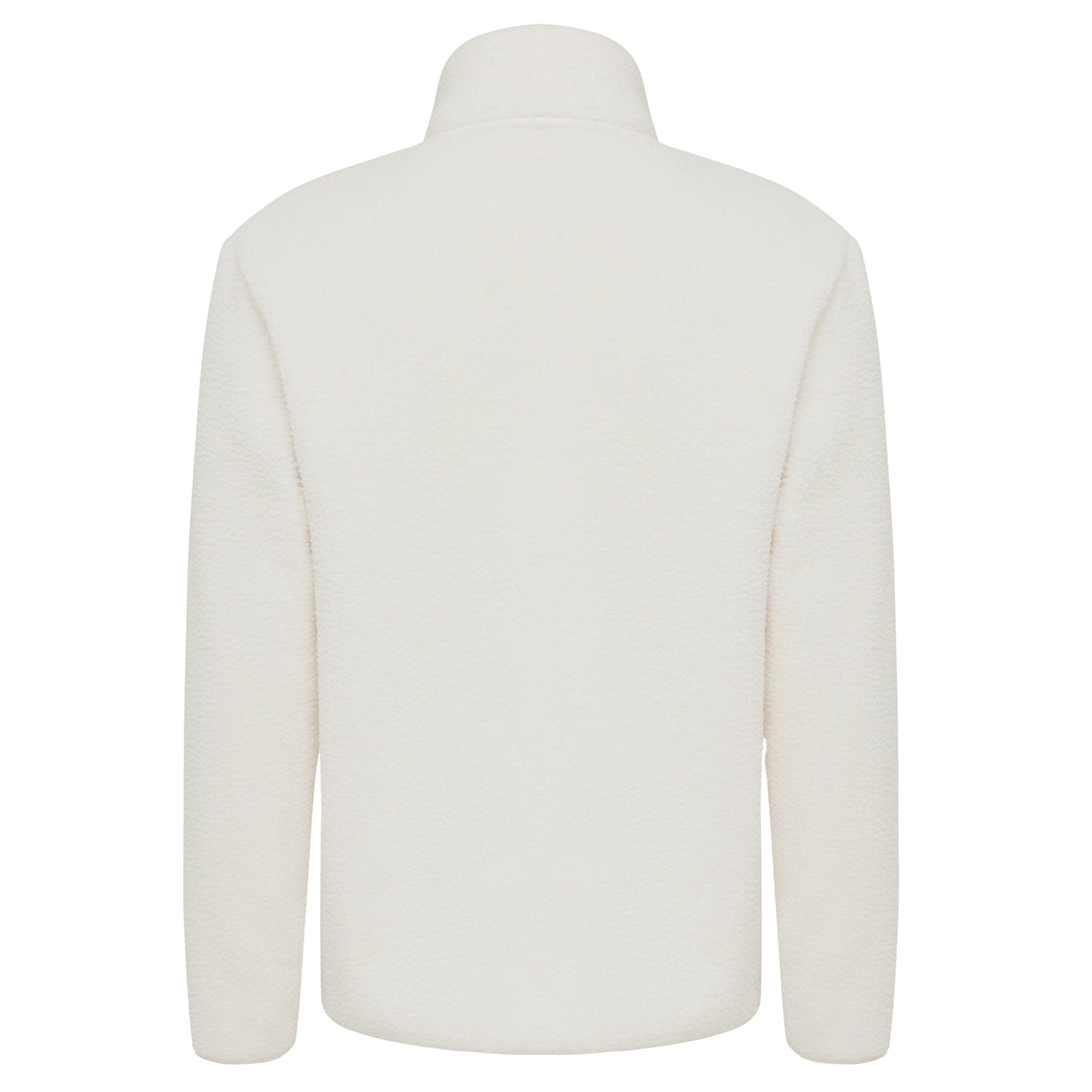 Natural - Back - Iqoniq Unisex Adult Diran Recycled Polyester Fleece Jacket