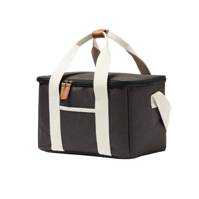 Black - Side - Vinga Sortino City 12L Cooler Bag