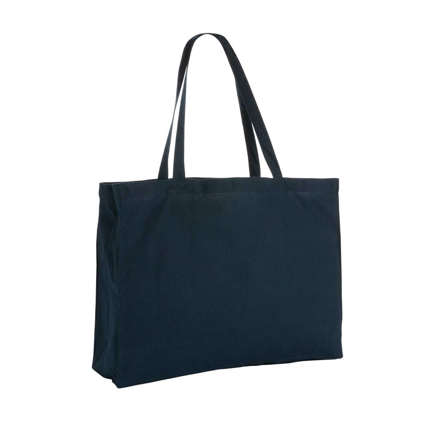 Navy - Back - XD Collection Impact Recycled Cotton Tote Bag