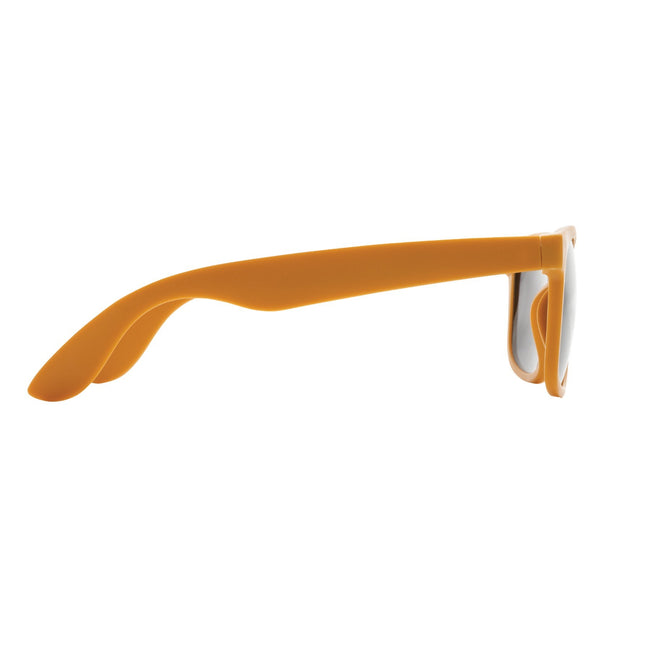 Orange - Back - XD Collection Unisex Adult Recycled PP Plastic Sunglasses