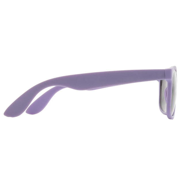 Purple - Back - XD Collection Unisex Adult Recycled PP Plastic Sunglasses