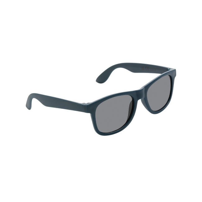 Navy - Side - XD Collection Unisex Adult Recycled PP Plastic Sunglasses
