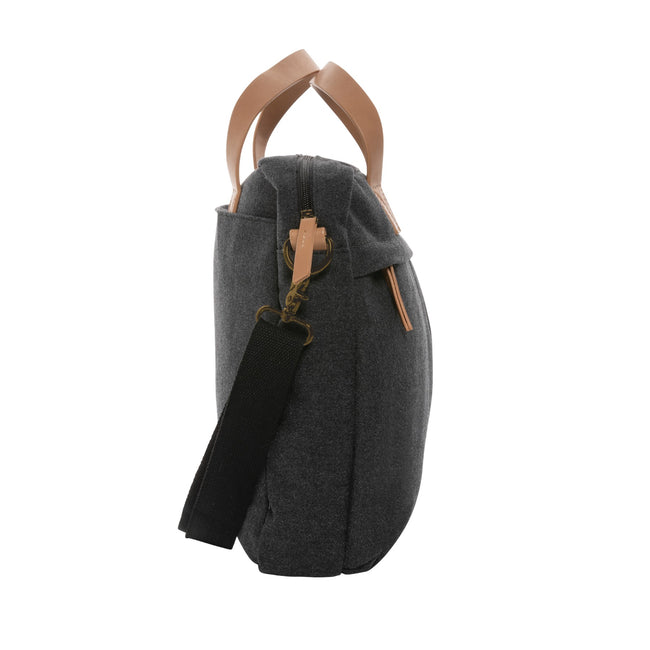 Black - Side - XD Collection Recycled 12L Laptop Bag