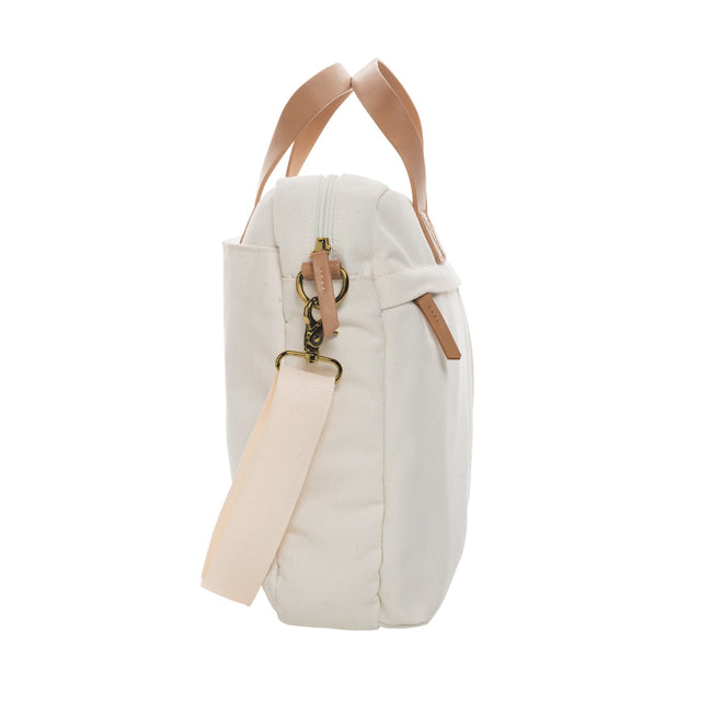 Off White - Side - XD Collection Recycled 12L Laptop Bag