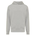 Heather Grey - Front - Iqoniq Unisex Adult Yoho Recycled Cotton Relaxed Fit Hoodie